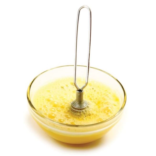 Norpro 7&#x22; French Spring Coil Whisk 2PK - Wire Whip Cream Egg Beater Gravy Mixer (2 Pack)