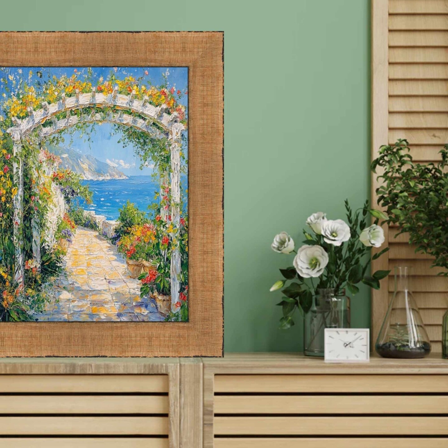 Wide Antique Gold Copper Bronze Picture Frame 20x30 frame
