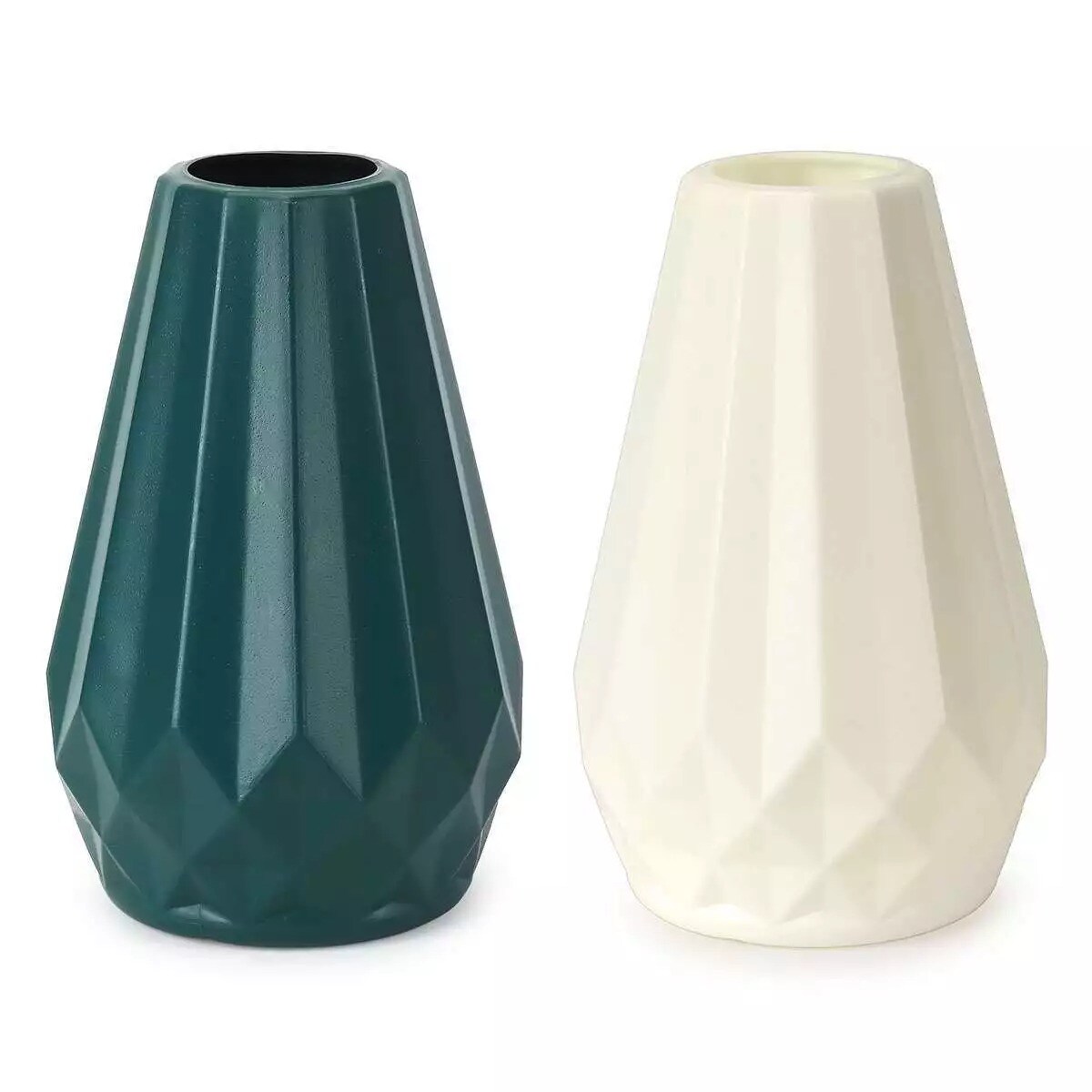 Plastic Flower Vase Home Decor Small Farmhouse