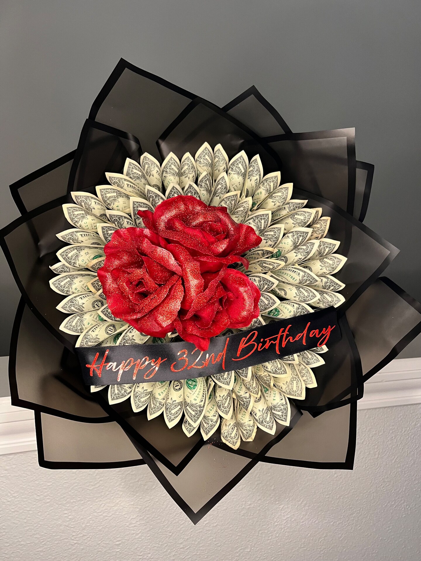 50 Dollar Money Bouquet Gift for Birthdays, Mother's Day, Proposals, Graduations, Proms, Baby Showers, Valentine's Day All Occasions 303384655678029824