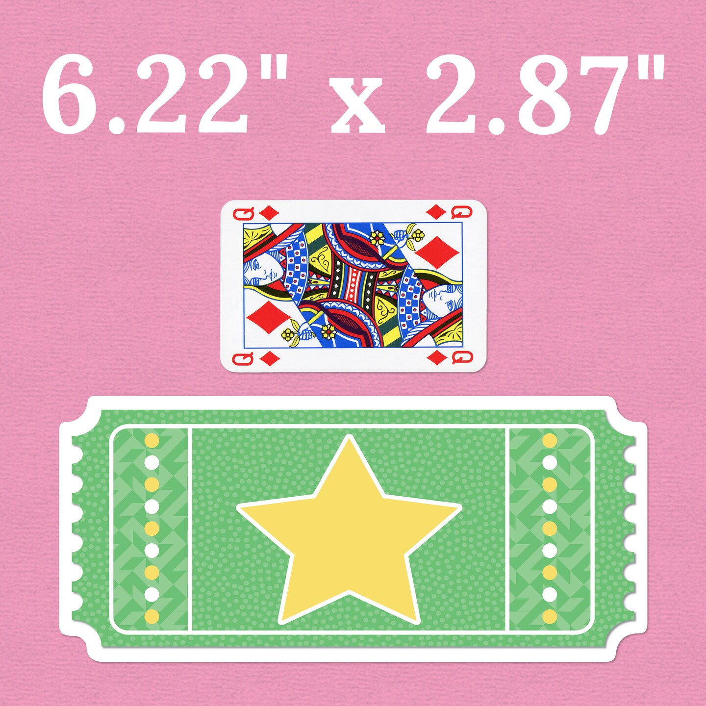 Carson Dellosa – Up & Away Tickets Colorful Cut-Outs, Classroom Décor, 51 Pieces