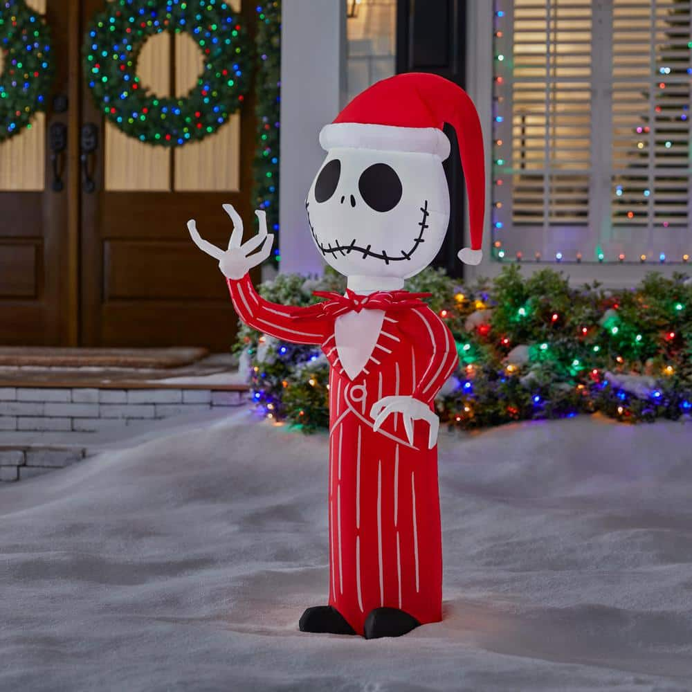 Holiday Yard Inflatables shops Jack Skelington