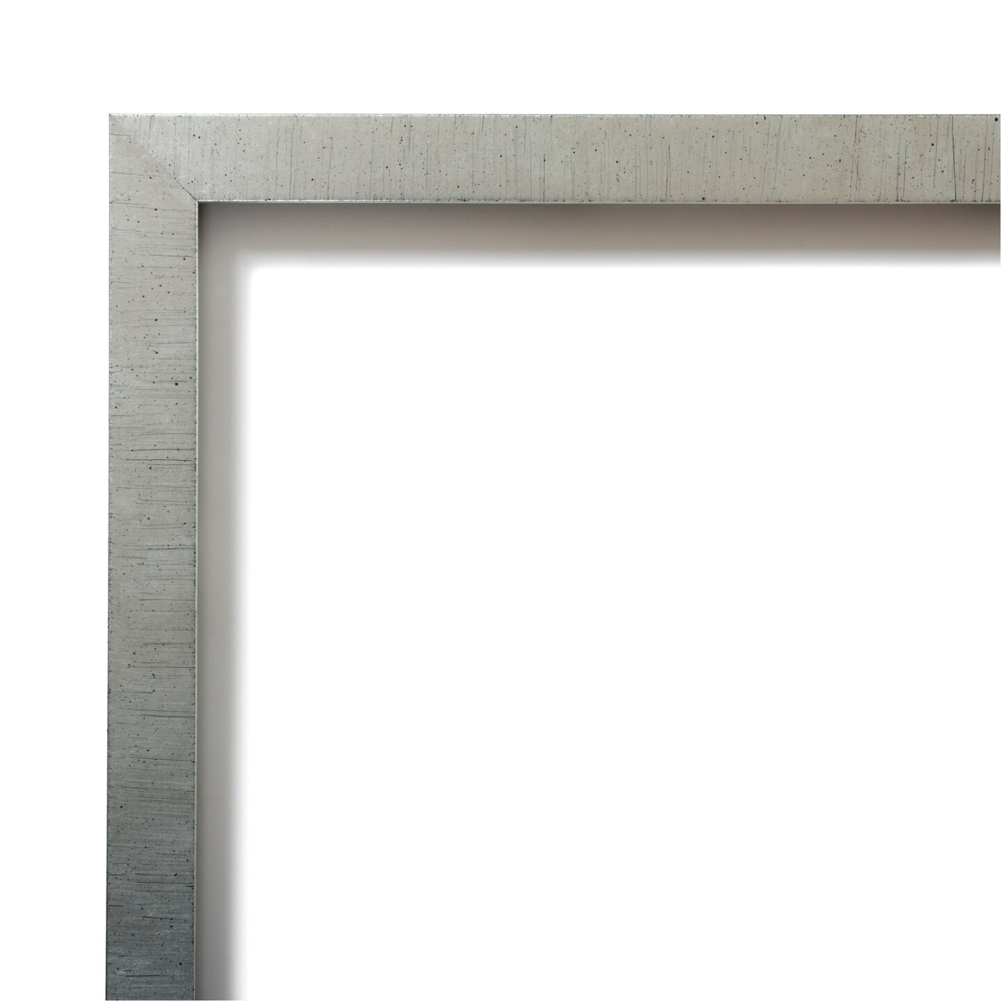 Silver Leaf Wood Framed Magnetic Board