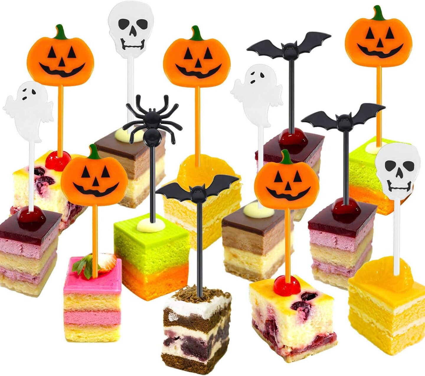 Halloween Cupcake Topper Cake Decorations