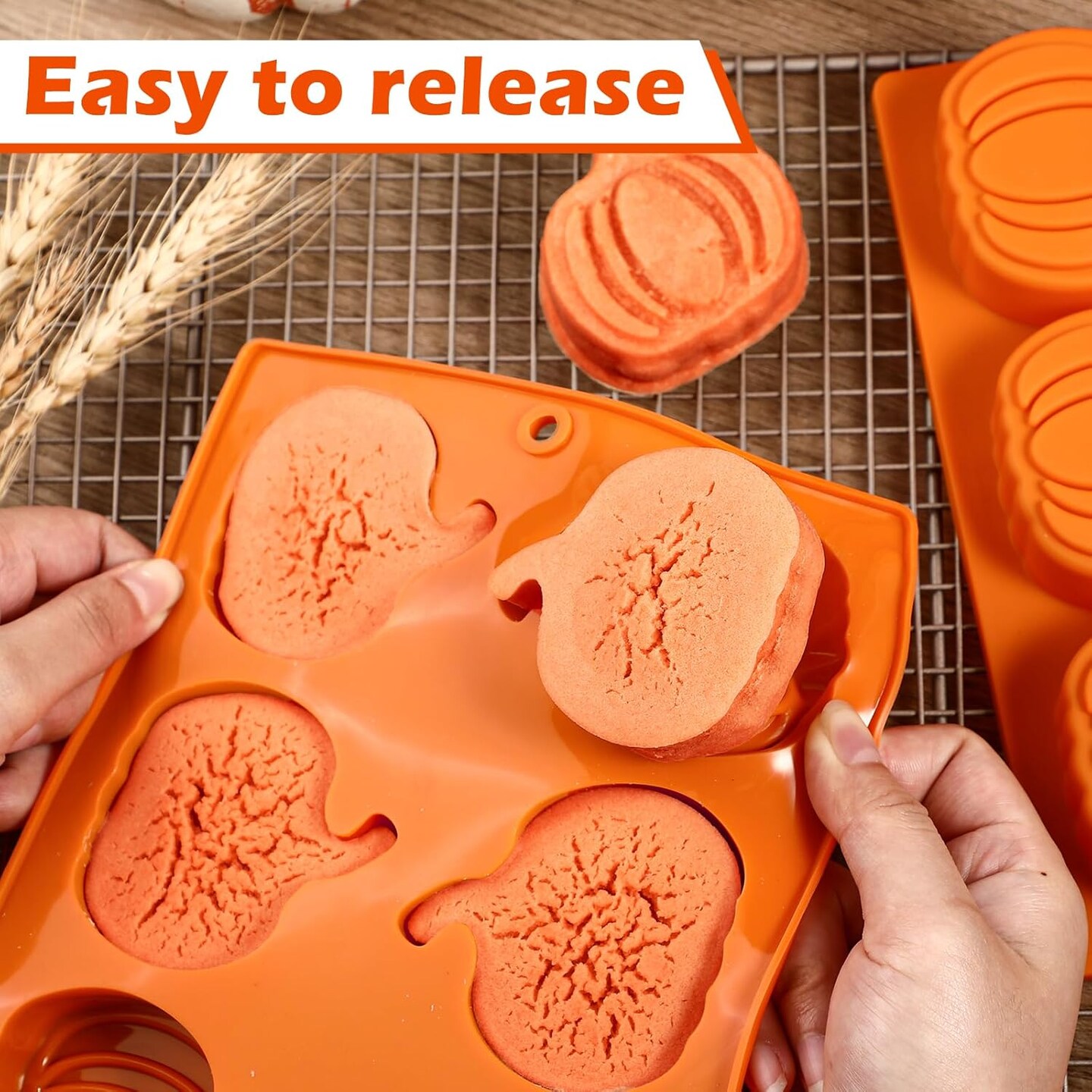 Pumpkin Cake Molds Silicone Pumpkin