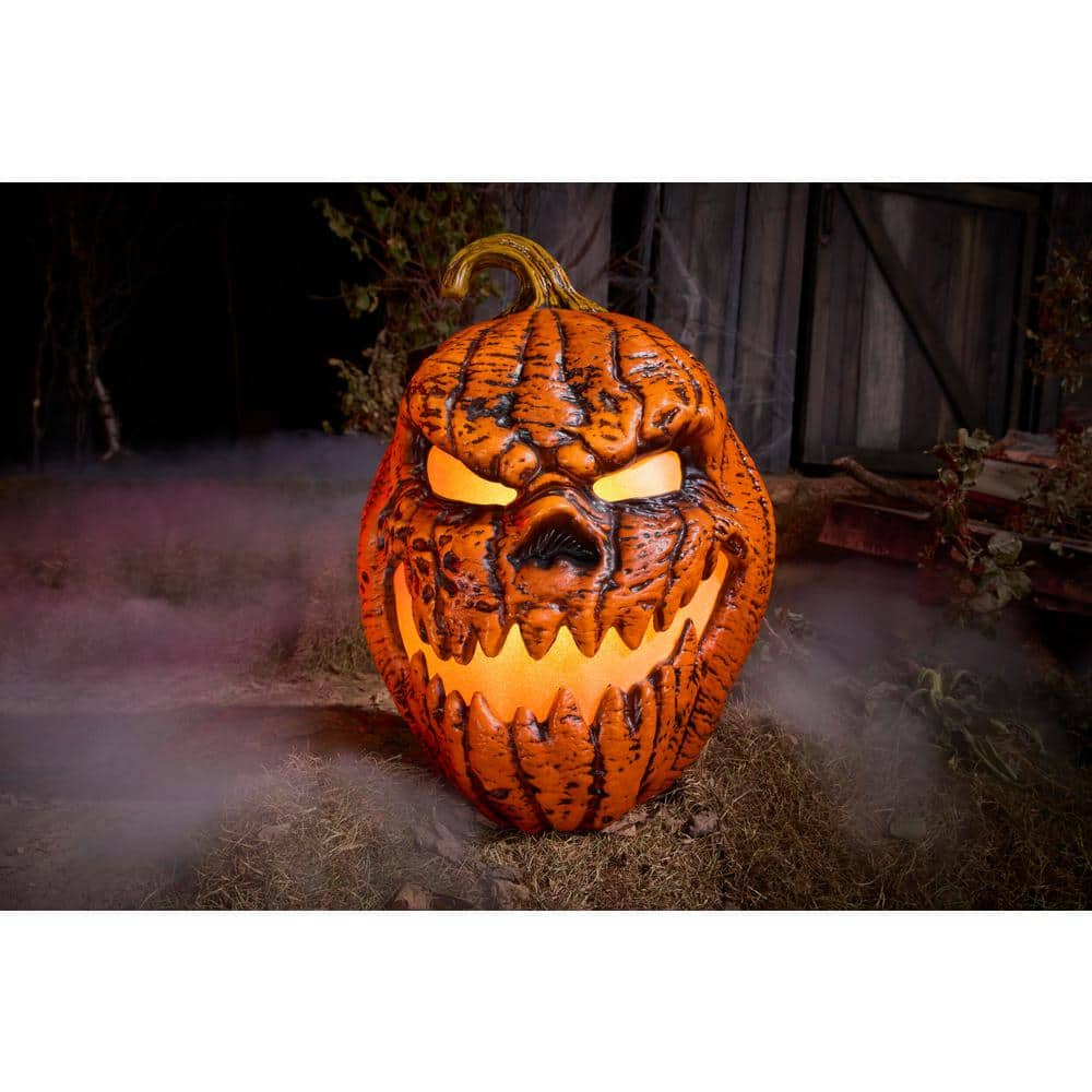 25 inch LED Grimacing Jack O Lantern