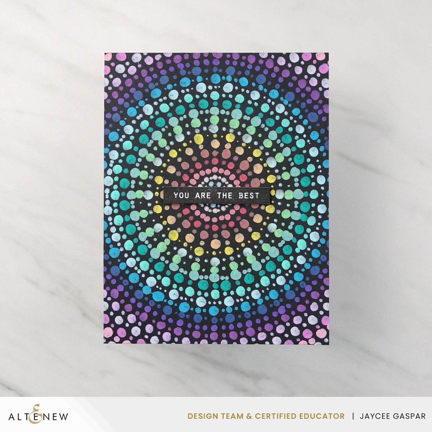 Altenew Acrylic Marker Set & Color-by-Number Sheets Bundle