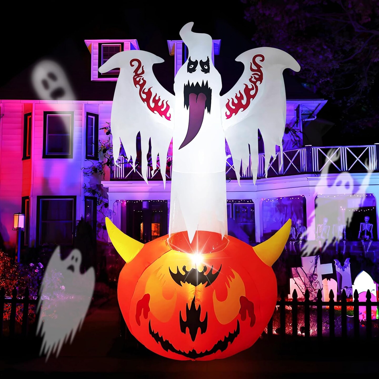 Halloween Inflatables Ghost Outdoor Decorations
