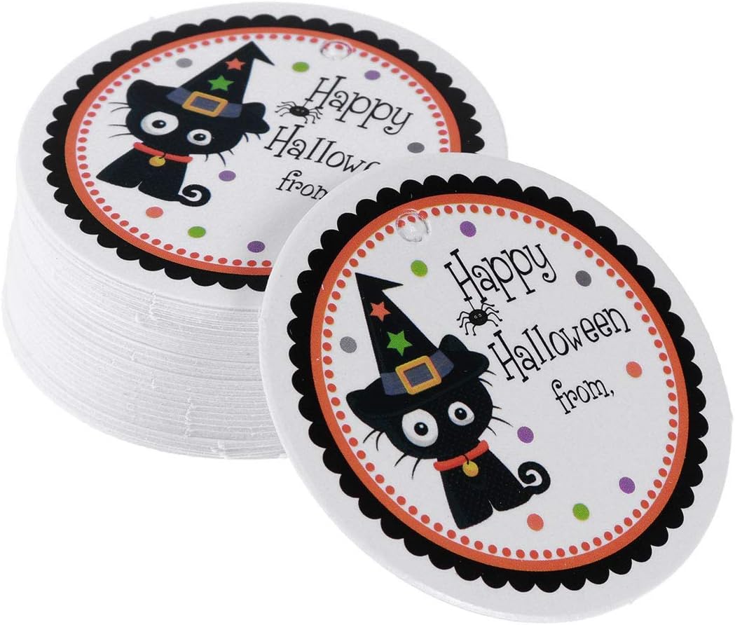 Halloween Party Favor Gift Tags