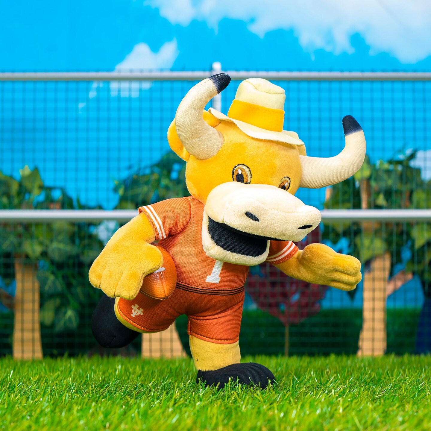 Bleacher Creatures Texas Longhorns Hook &#x27;Em 10&#x22; Mascot Plush Figure