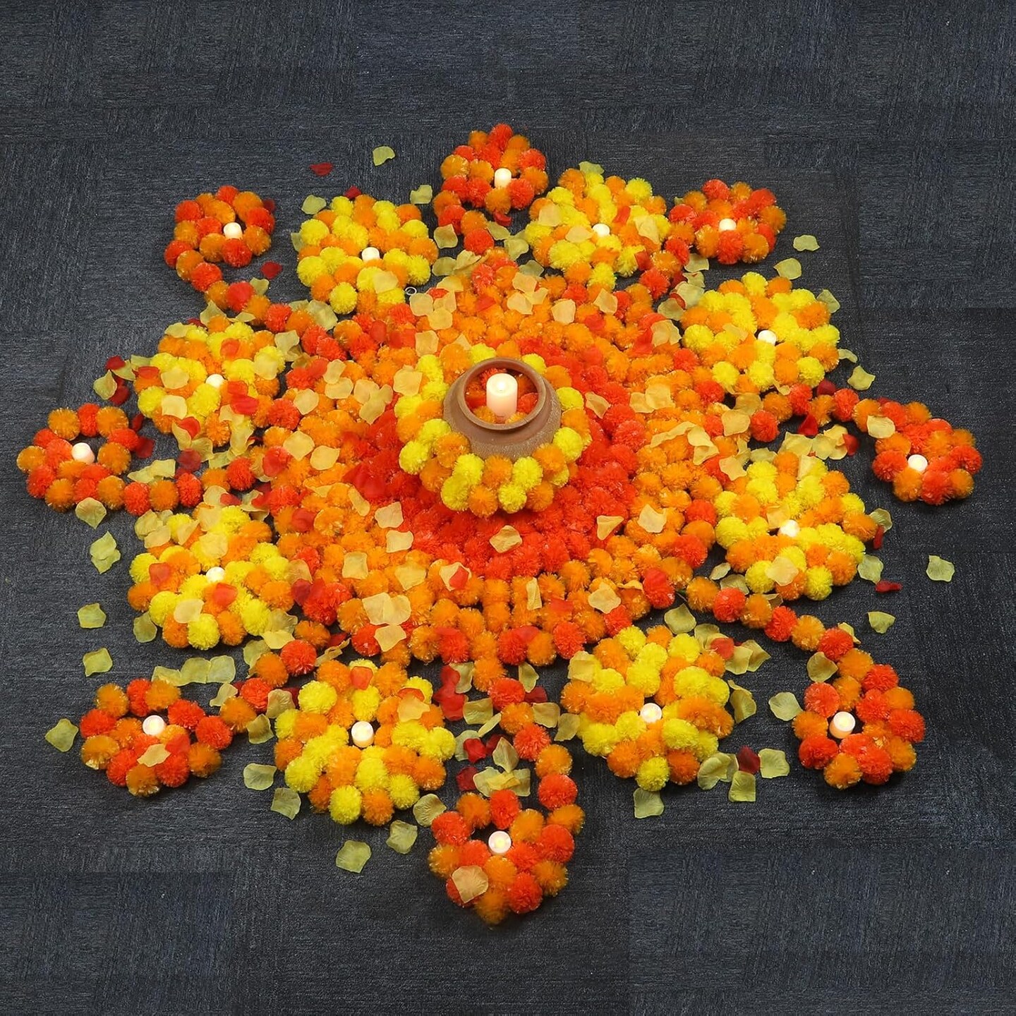 Marigold Garland for Decoration