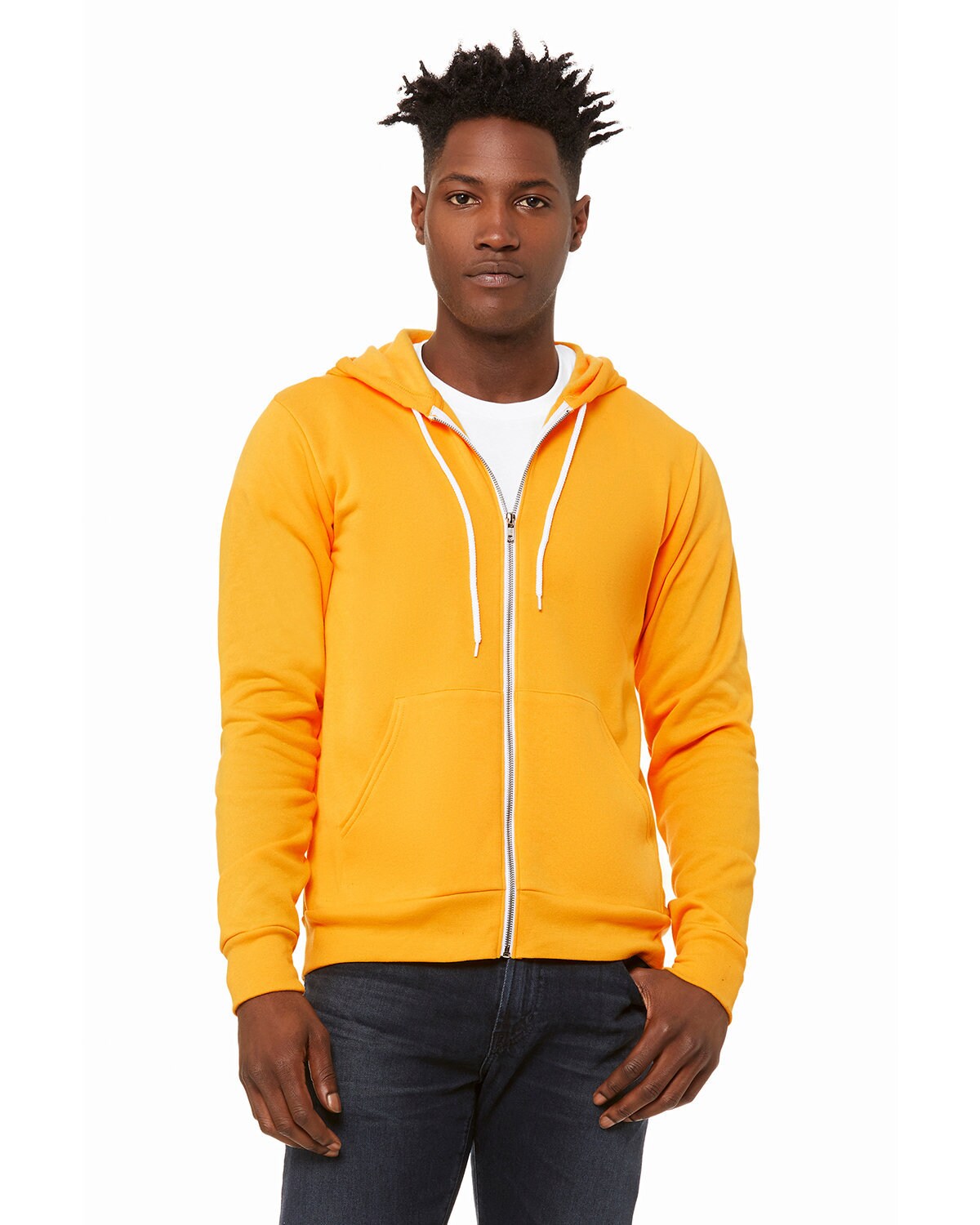 Bella + Canvas® Unisex Sponge Fleece Full Zip Hooded Sweatshirt Michaels