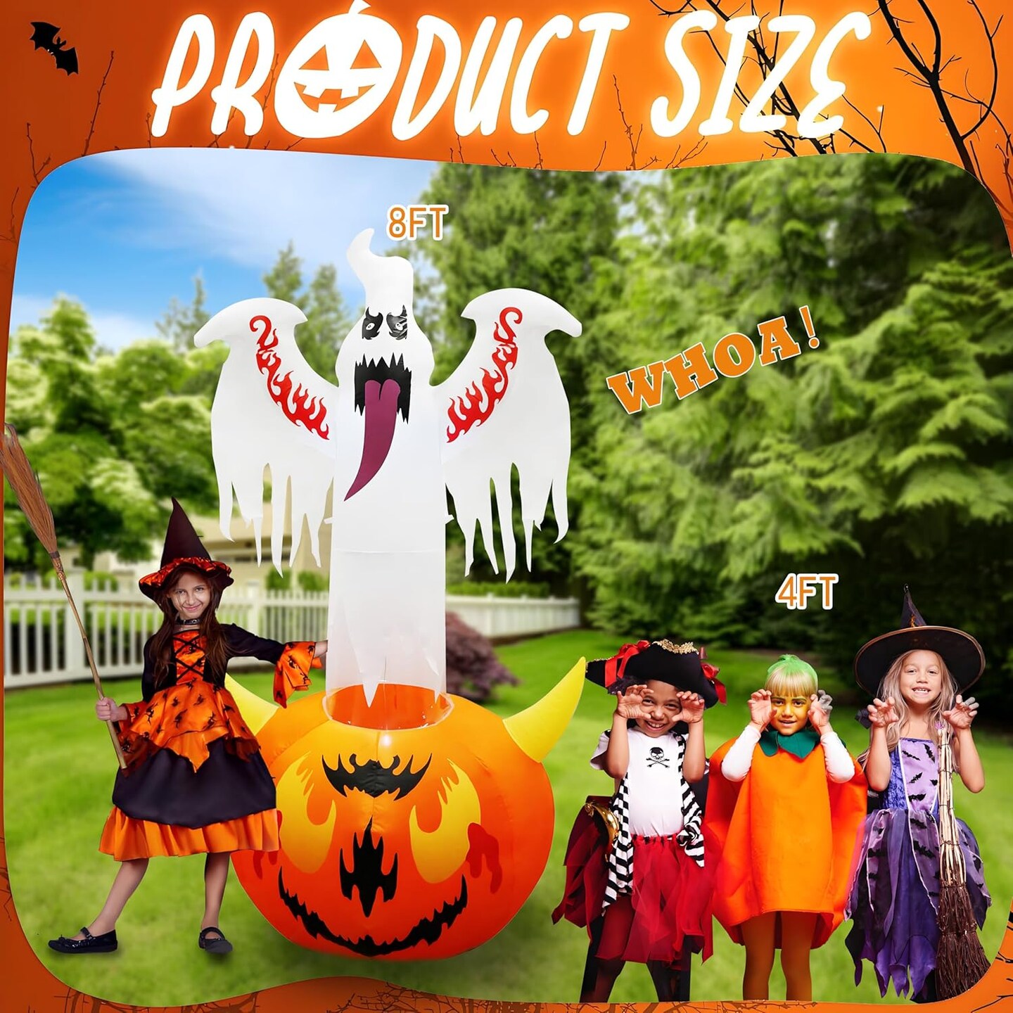 Halloween Inflatables Ghost Outdoor Decorations