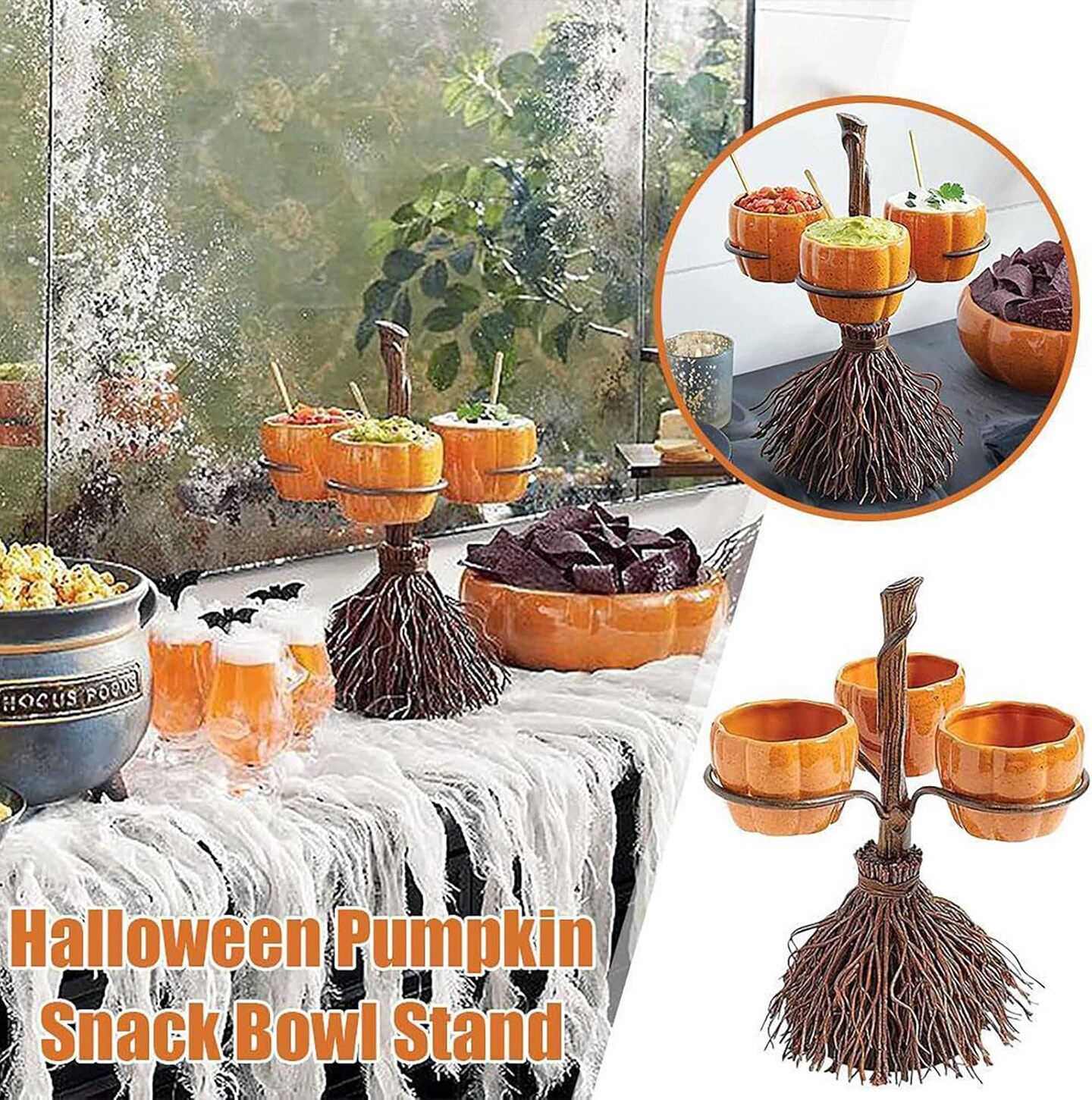 Halloween Candy Bowl Pumpkin