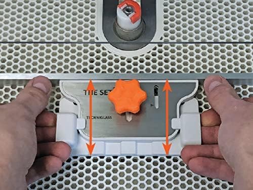 The Set G1 - Straight Edge Guide for The Grinder by Techniglass - Glass Tools