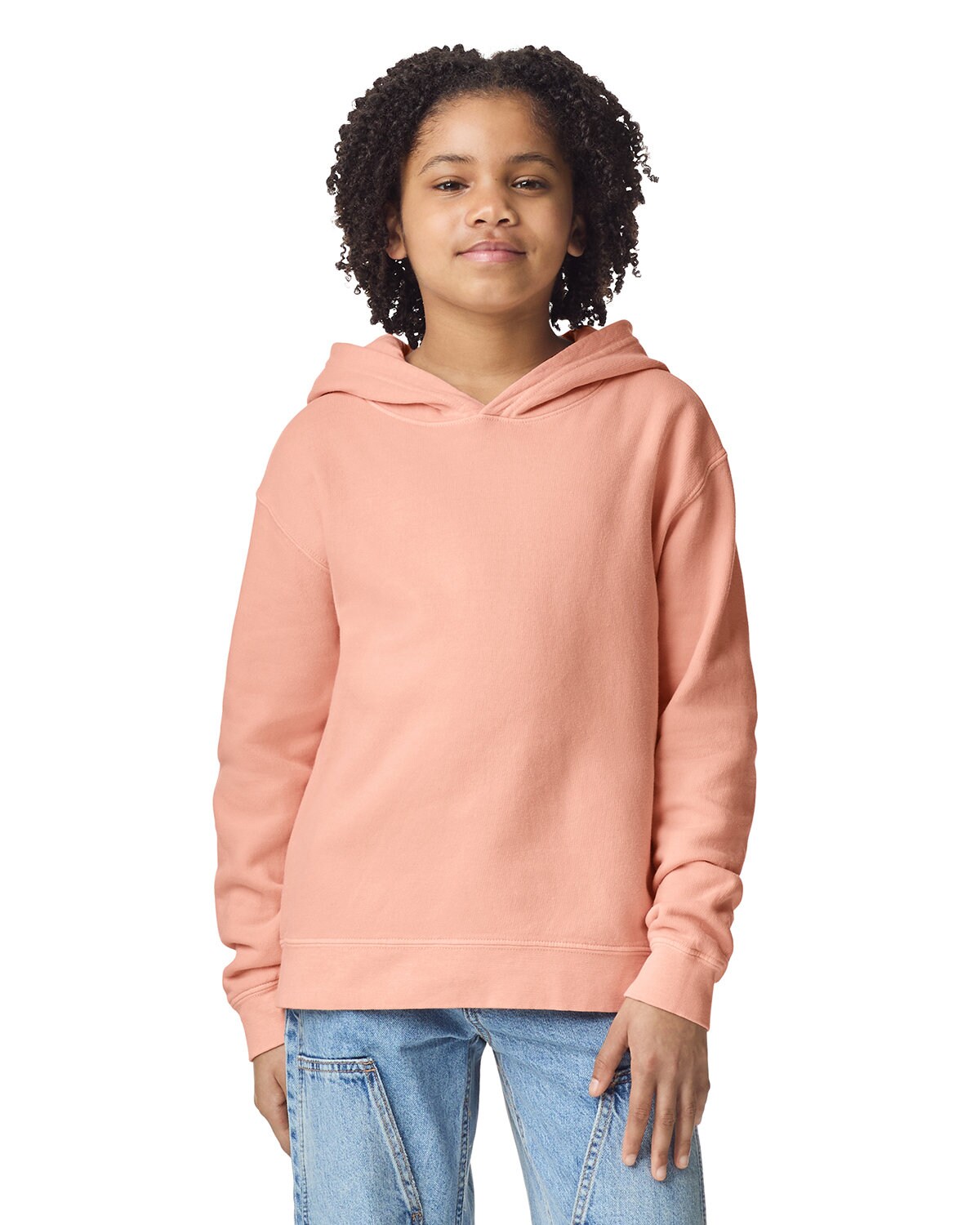 Comfort Colors® Youth Garment-Dyed Lightweight Fleece Hooded Sweatshirt