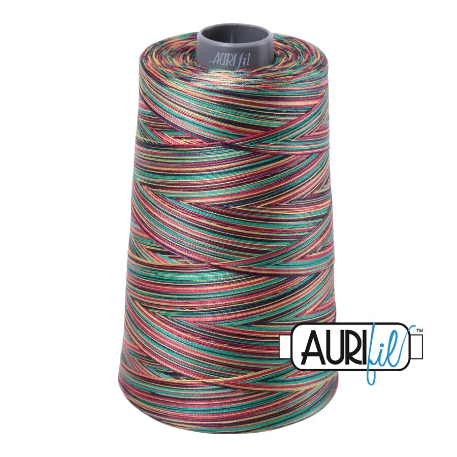Marrakesh - Variegated (3817) | 28wt Cone (3300M / 3609Y) | Aurifil Thread