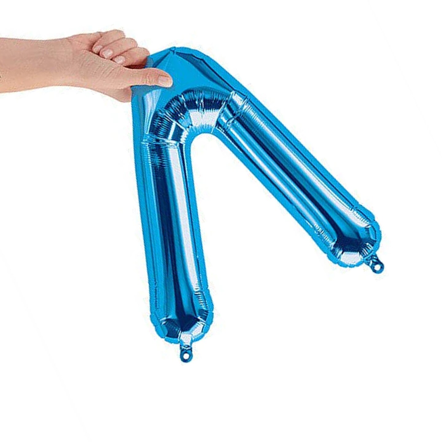 NorthStar Balloons&#xAE; 16 Inch Letter V Blue Air Fill Only