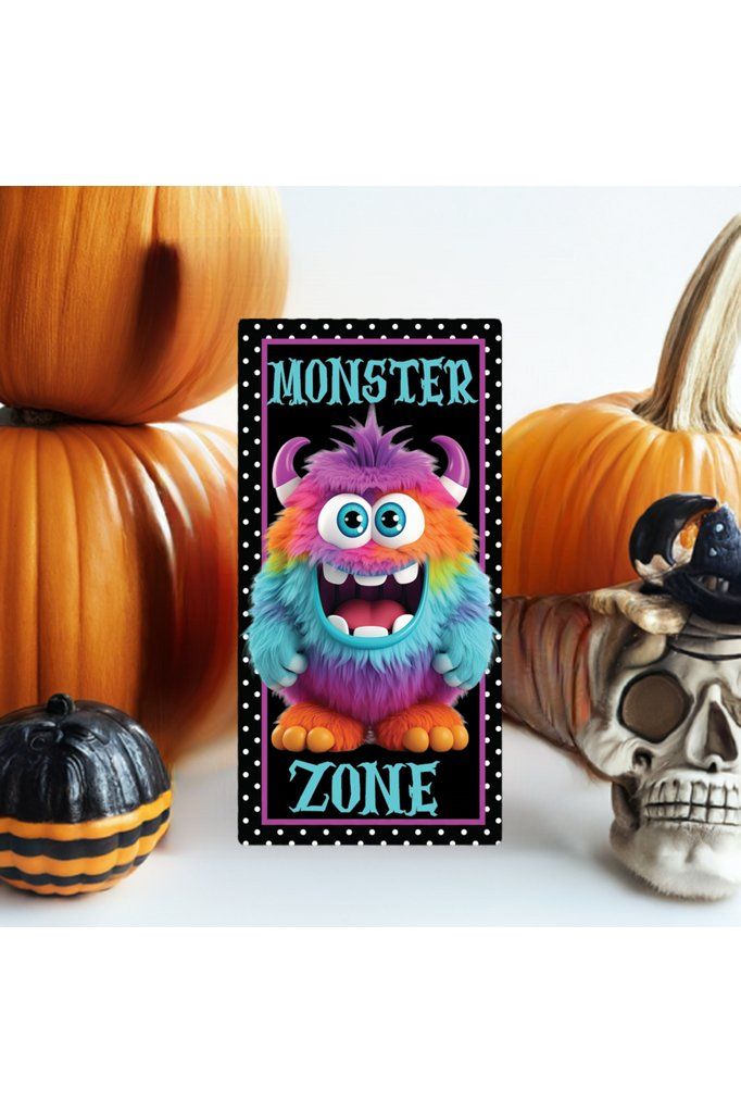 Monster Zone Furry Monster Sign