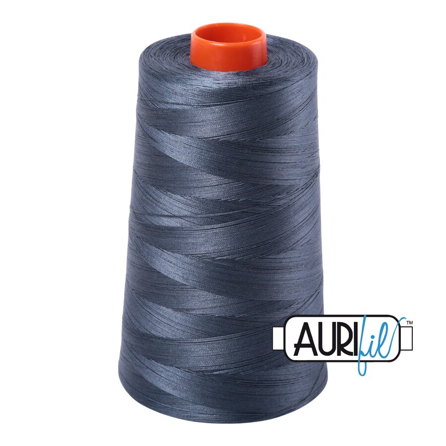 Medium Grey (1158) | 50wt Cone (5900M / 6452Y) | Aurifil Thread