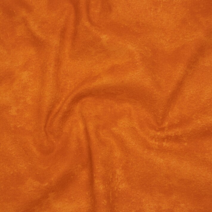 1 Yard Printed Quilting Cotton Ginger Fresco Texture Toscana Collection Orange Fabric
