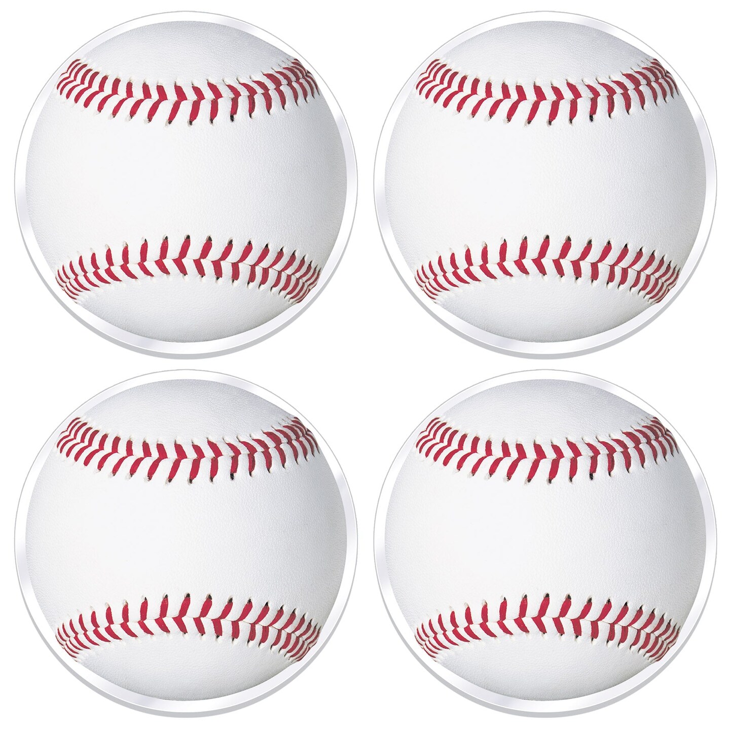 48 Pack Beistle Plastic Baseball Placemats
