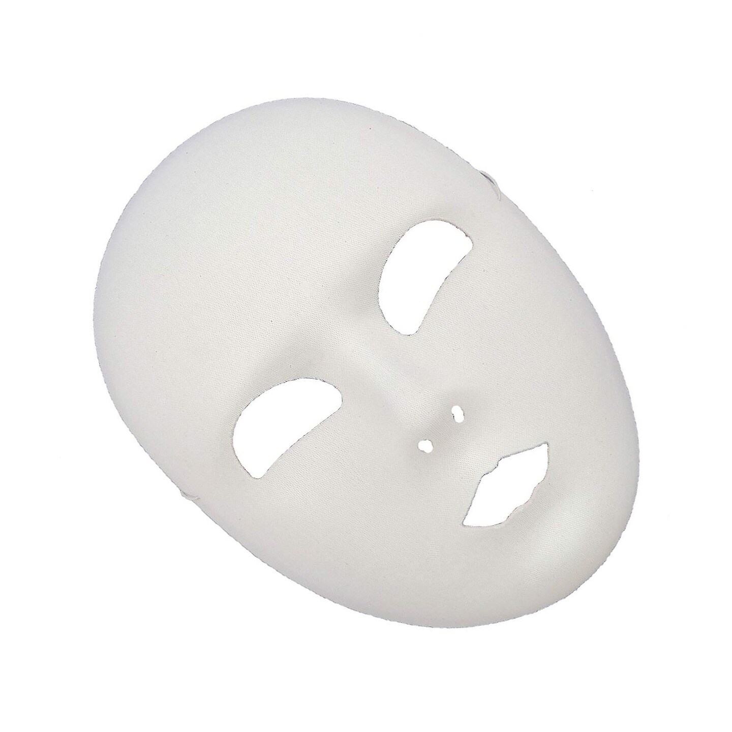 Plain White Face Mask