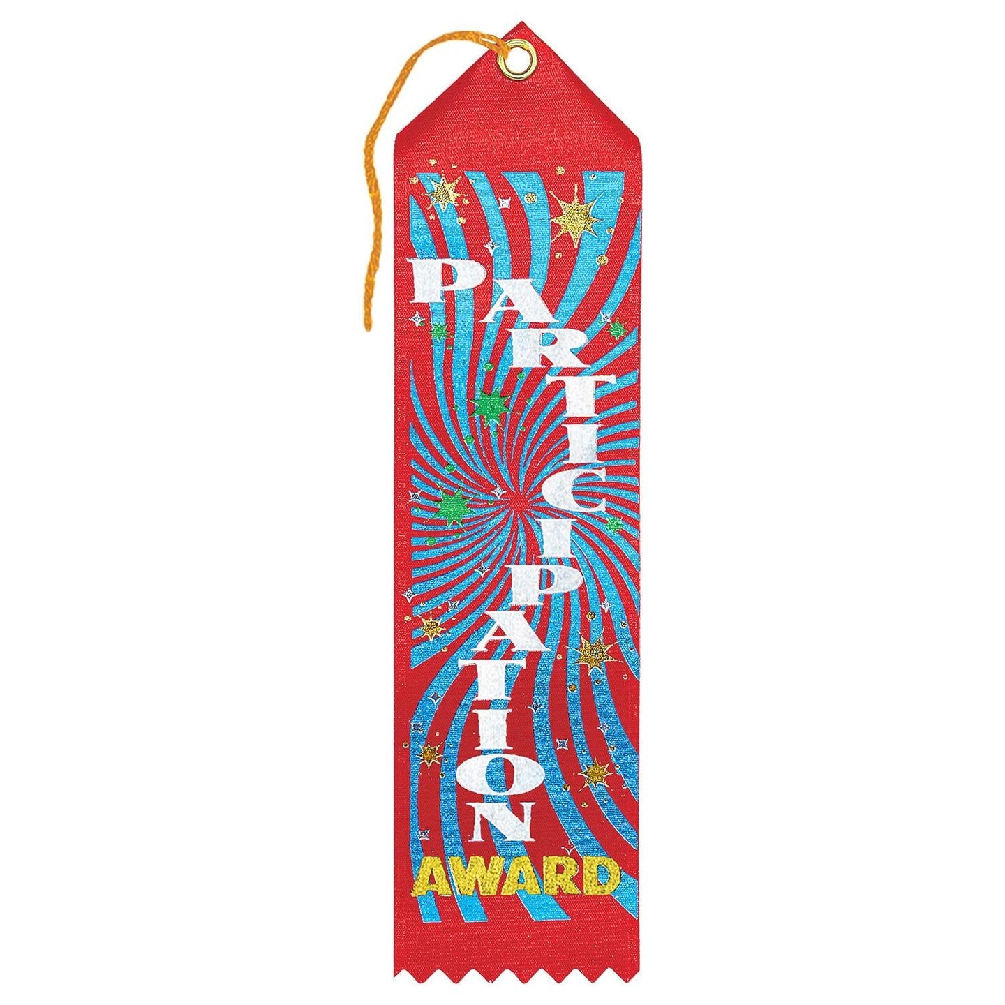 6 Pack Beistle Participation Award Ribbon