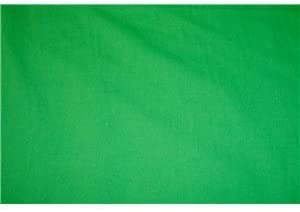 1 Yard Green Broadcloth Poly Cotton Fabric for Shirts Crafts Tablecloths Easy Sew 58/60″ Width