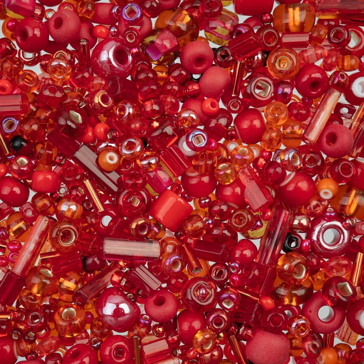 John Bead 50g Assorted Bead Bar Bag Mixed Czech Glass Seed Beads