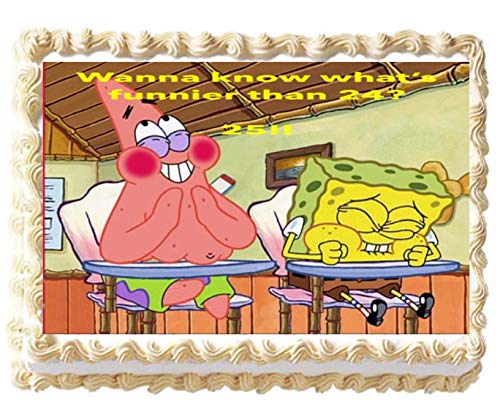 18" SpongeBob Square Face Foil Balloon