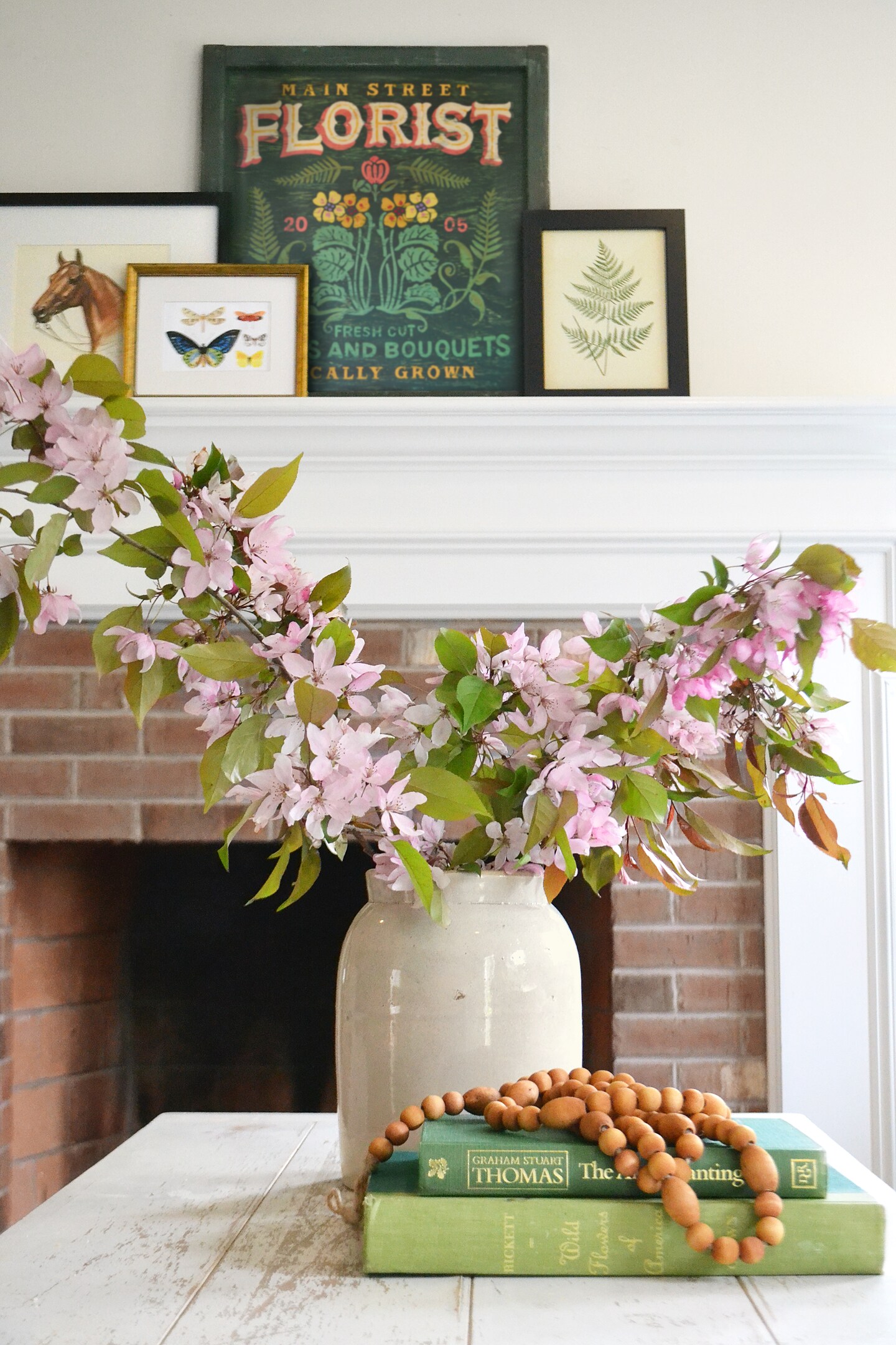 Personalized Flower Market Sign, Florist Gift, Modern Farmhouse