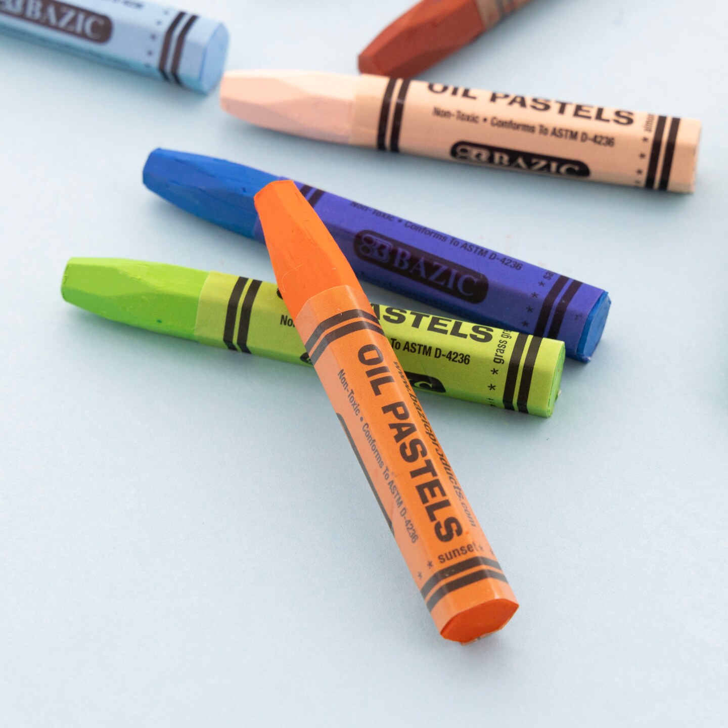 BAZIC Oil Pastel Jumbo 12 Color