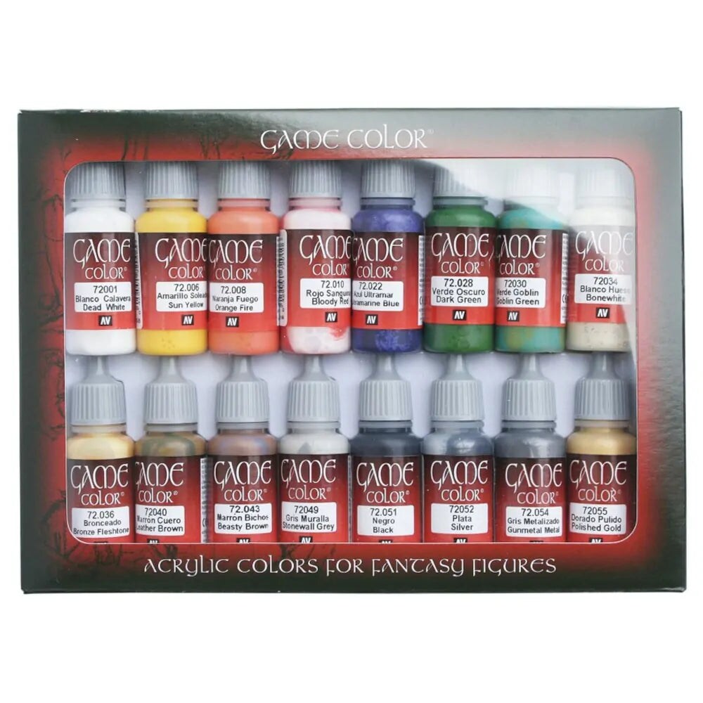 Vallejo - Game Color Introductory Paint Set (16 colors)