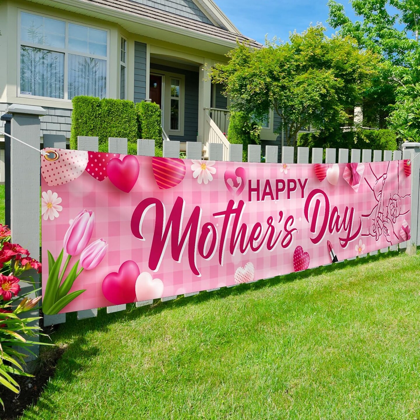 Happy Mother&#x27;s Day Banner Decorations