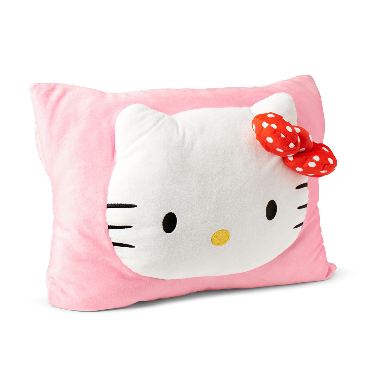 Sanrio Hello Kitty Forever Sweet Silk Touch Throw Blanket 50X60 inches with Plush Pocket Pillow 14X20 inches