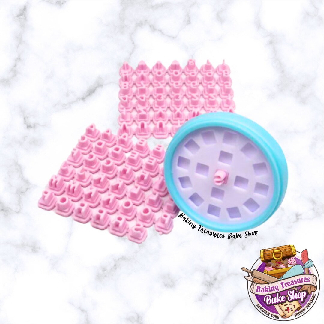 Customizable Message Alphabet Stamp