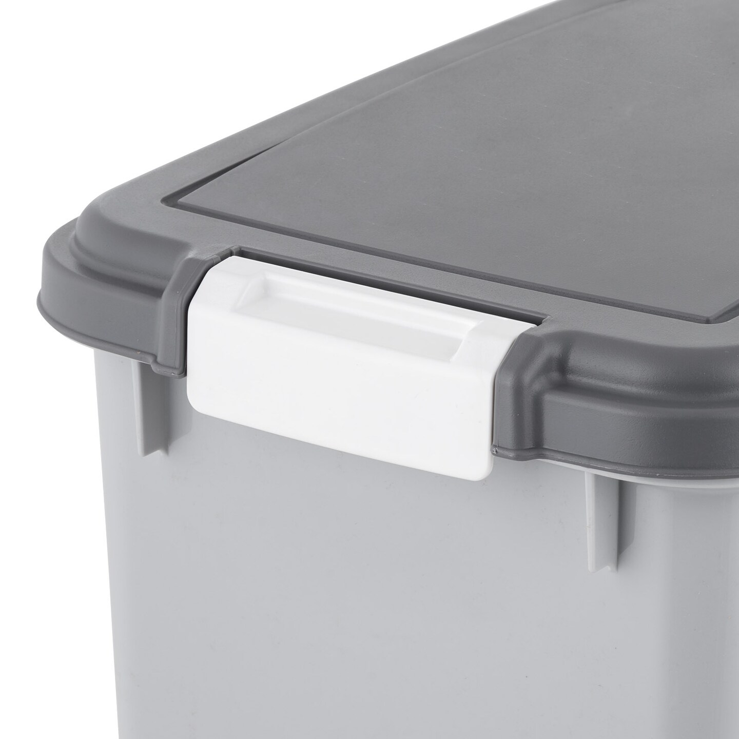 IRIS USA 30lbs+11lbs Airtight Pet Food Storage Container Combo with Scoop and Casters, up to 41lbs