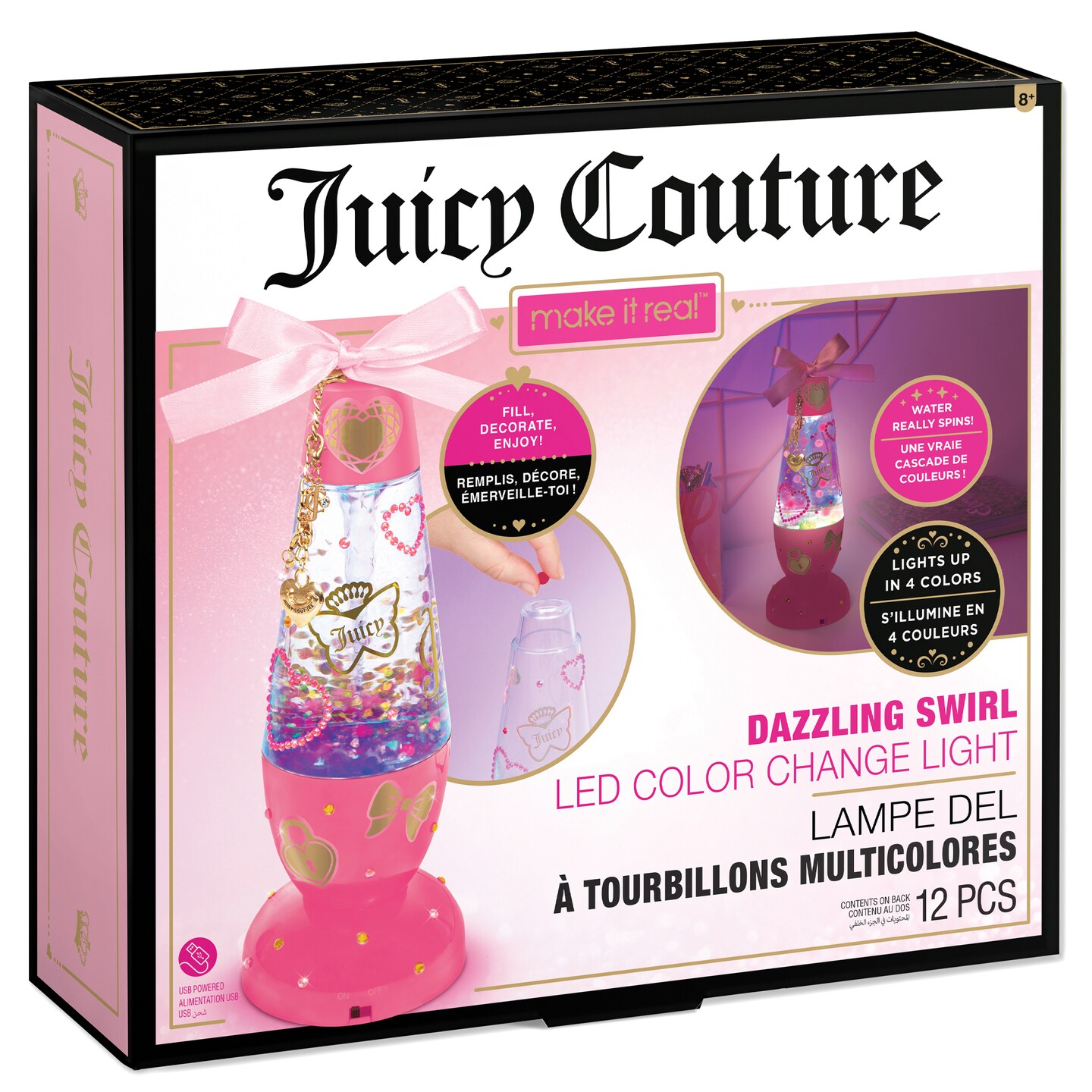 Juicy Couture: Dazzling Swirl LED Color Change Light