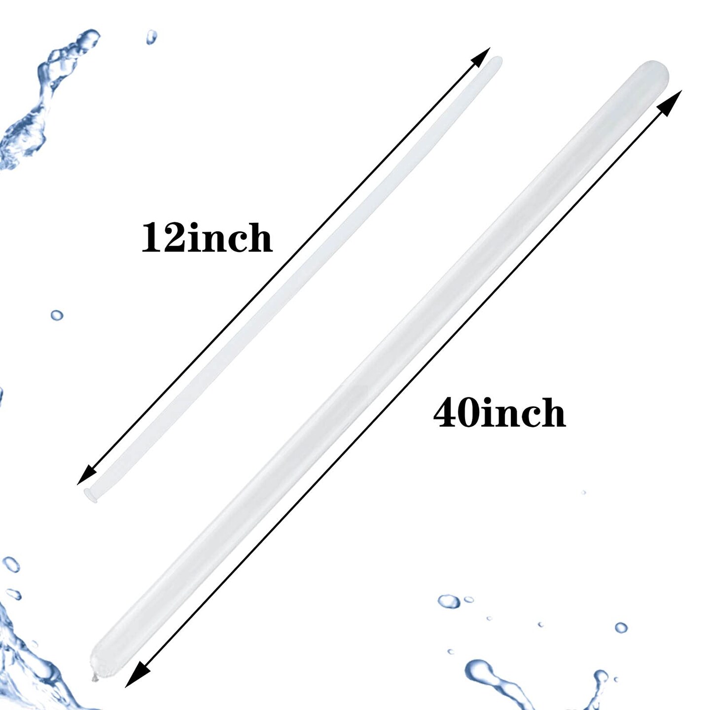 100Pcs clear 260 Balloons Clear Long Skinny Latex Balloons for Animal Balloons, Premium Quality Balloons for Beginners Balloons Making Kid&#x27;s Carnivals Party Decoartion