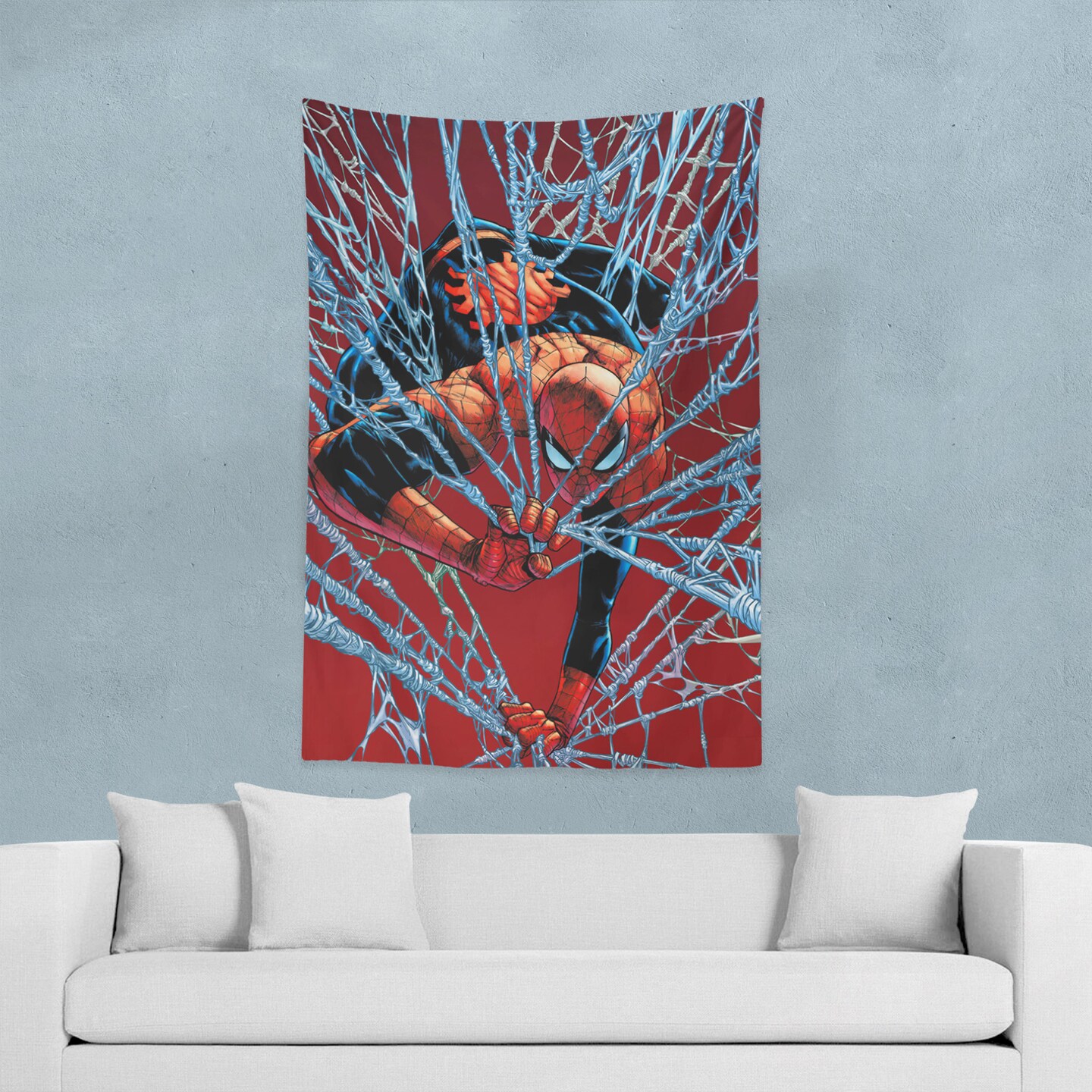 Marvel Spider-Man Web Watcher Wall Hanging Tapestry 40X57 inches