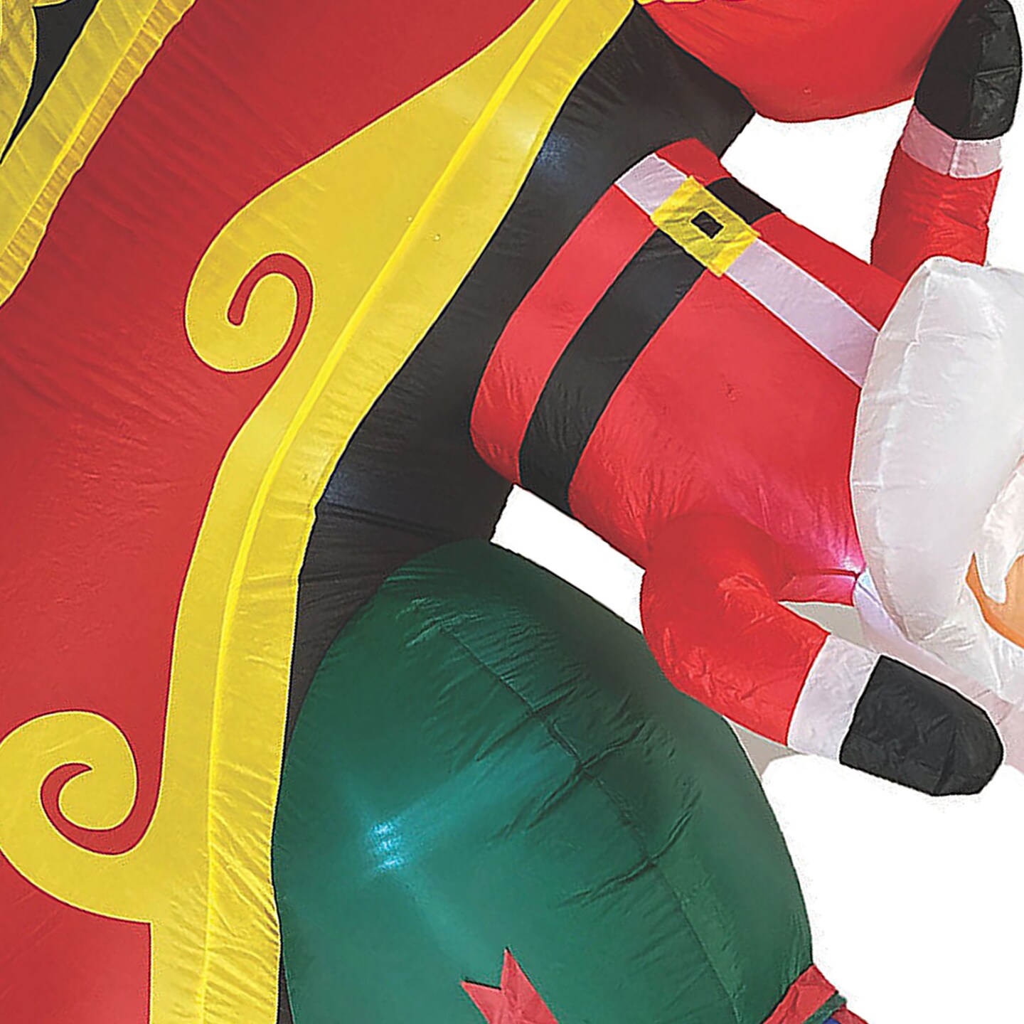 Santa Sleigh Inflatable 7 Ft