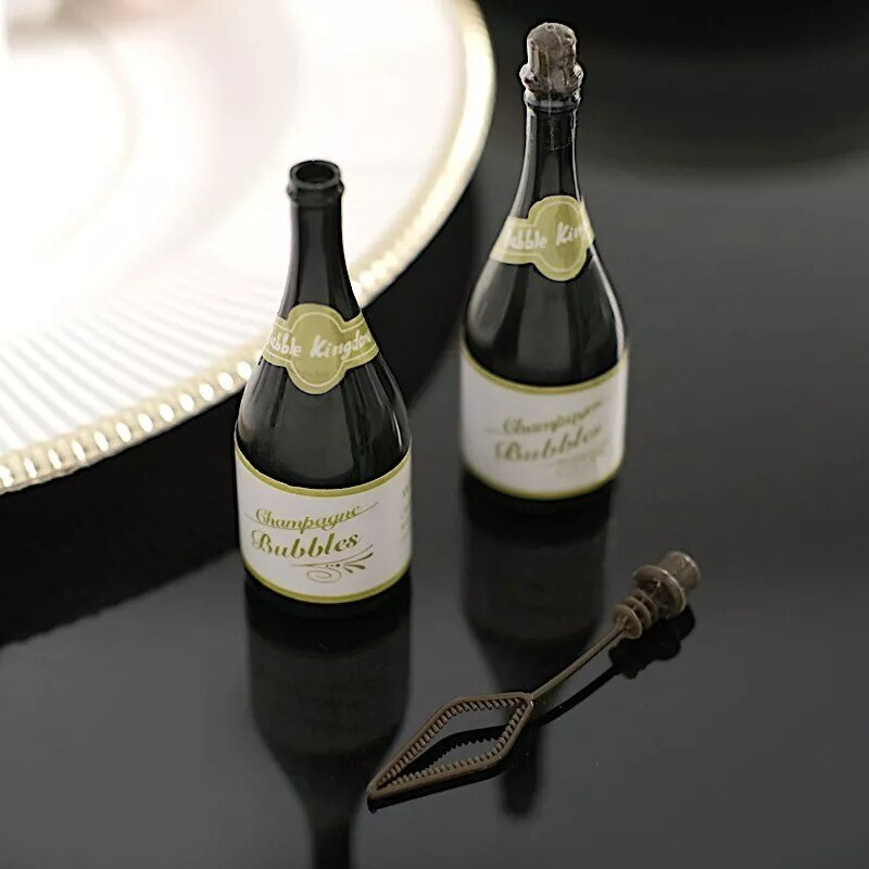 48 Green Small Champagne Wedding Bubble Favors Party Decorations Supplies