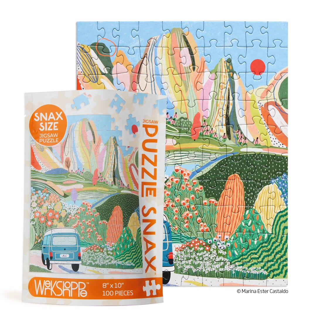 Day Tripping 100 Piece Jigsaw Puzzle