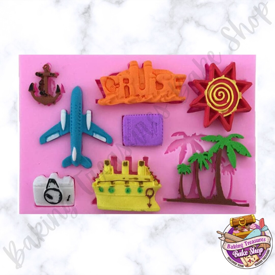 Summer Vacation Cruise Silicone Mold