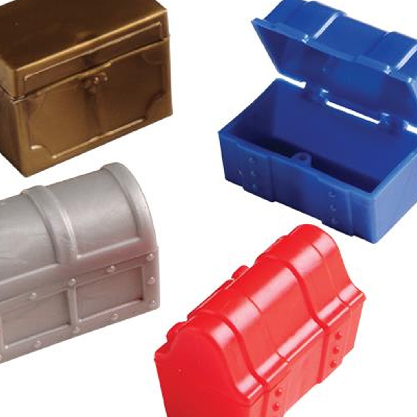 Asst Treasure Chests Include 12 Units