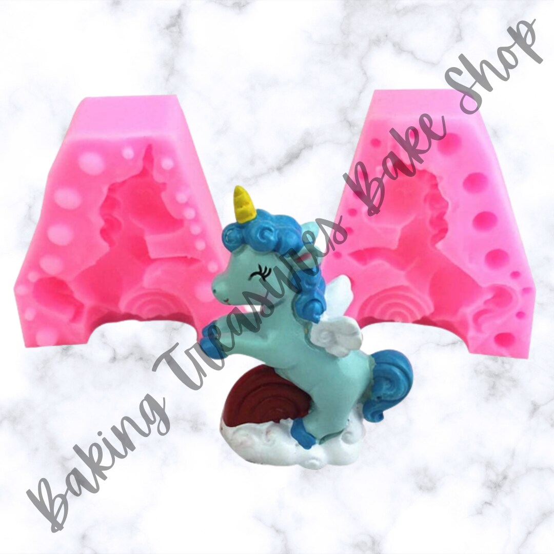 Standing Unicorn Silicone Mold