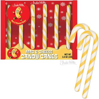 Archie McPhee Mac &#x26; Cheese Candy Canes