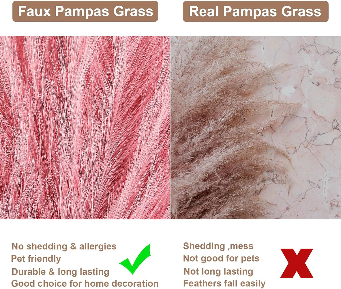 Pink Pampas Grass Small (Pink)