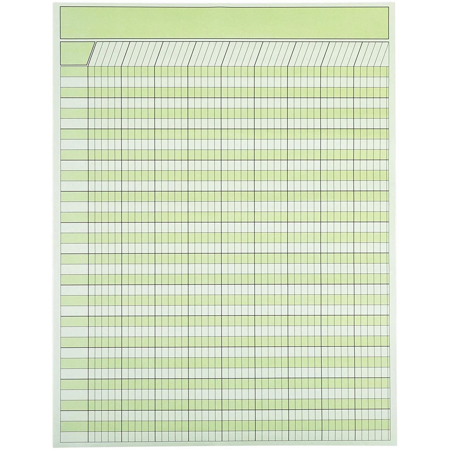 Vertical Incentive Chart for Classroom, Kids Rewards for Chores (17 x 22, 16 Sheets)